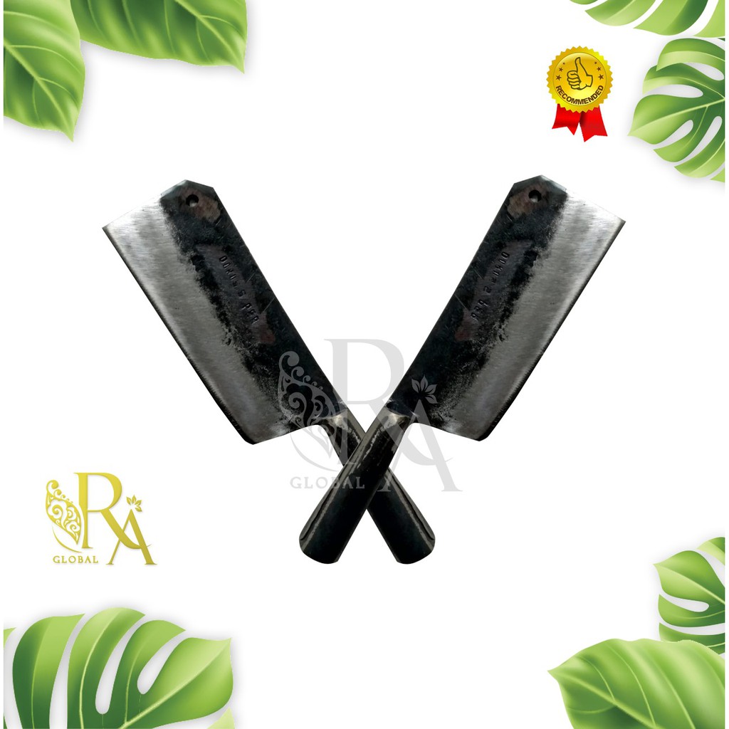 PISAU CINCANG DAGING DAN TULANG PER BAJA ASLI  / PISAU CACAH TULANG DAN DAGING