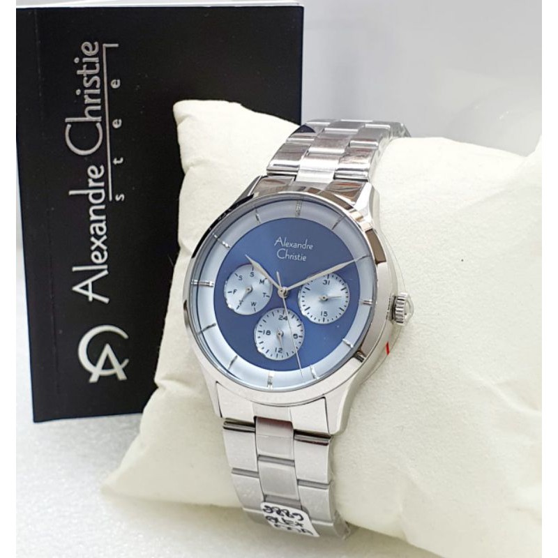 JAM TANGAN ALEXANDRE CHRISTIE 2889 STAINLESS ORIGINAL