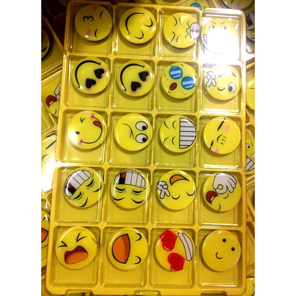 

Pop Socket Karakter SMILE Emoticon Lem 3M