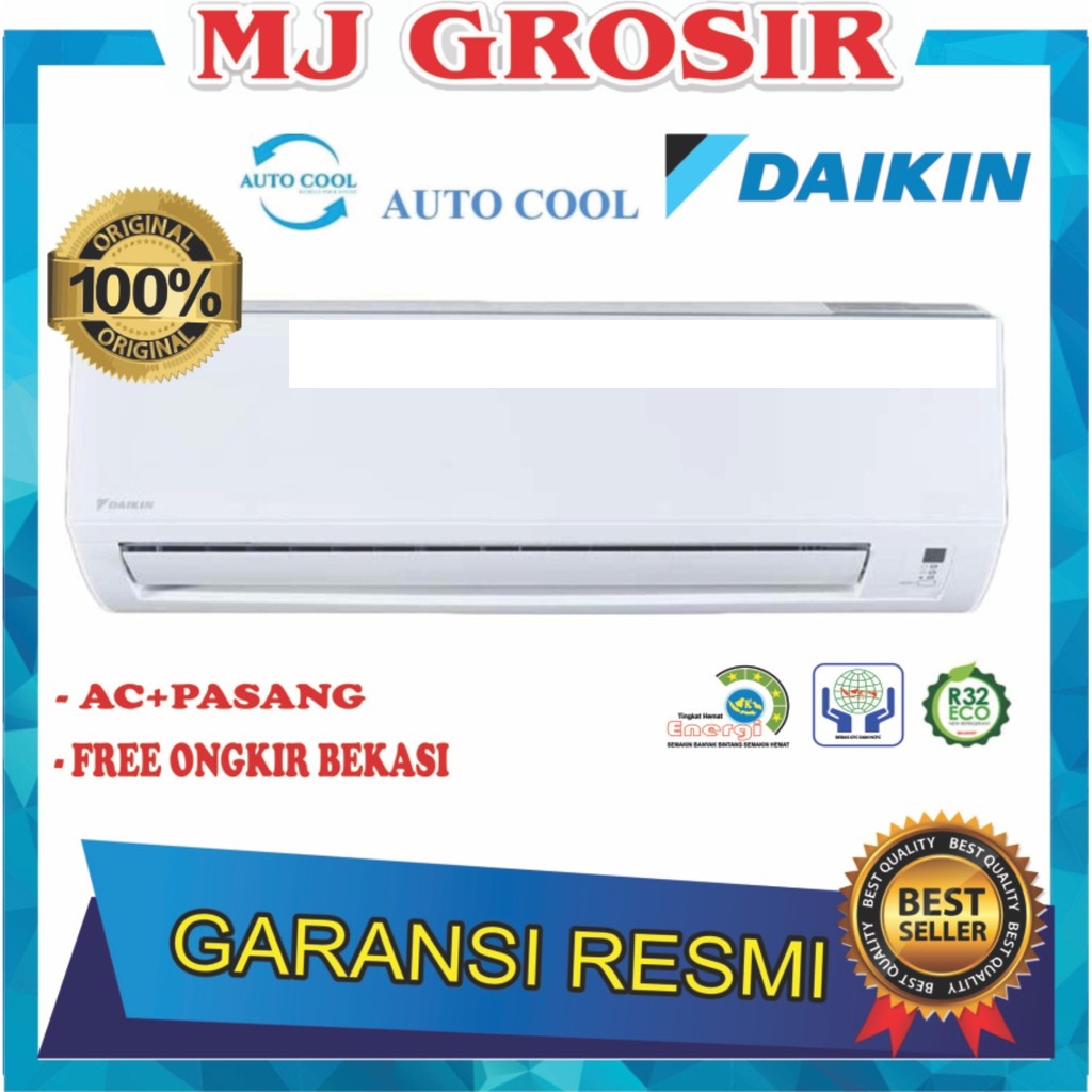 AC DAIKIN FTV 15 CXV14 0.5 PK 1/2PK + PASANG R32 STANDARD MALAYSIA LOW