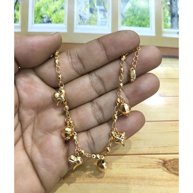 New Trend! Gelang tanganapis emas gelang tangan replika emas gelamg tangan jurai jurai perhiasan