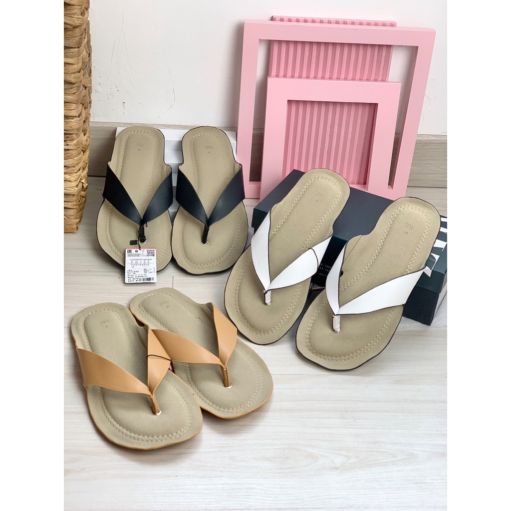 [7.7 Boombastis Sale⚡] - SANDAL FLAT WANITA ZS398 SENDAL PREMIUM IMPORT