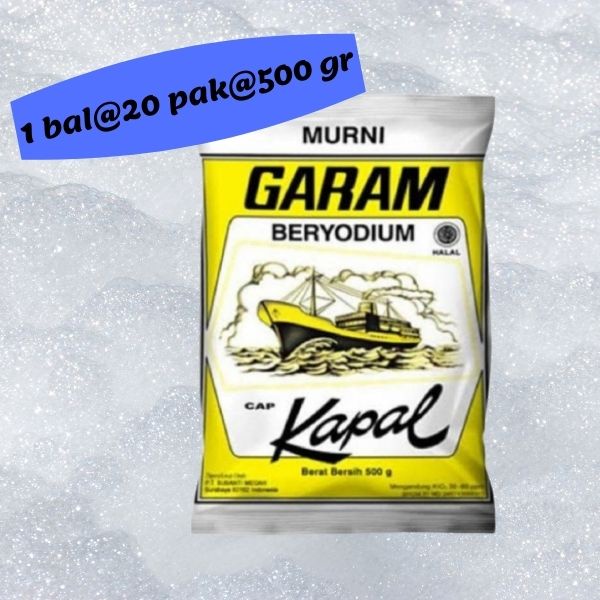 

CAP KAPAL GARAM MURNI 500 GR [ 1 BAL @ 20 PAK ]