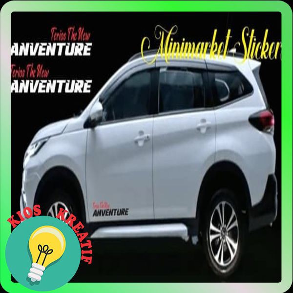 Terlaris sticker stiker terios adventure cutting sticker mobil daihatsu terios