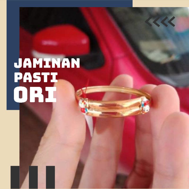 Gelang Bayi Emas Gelang Anak Emas Gelang Karakter Gelang Bangle Anak