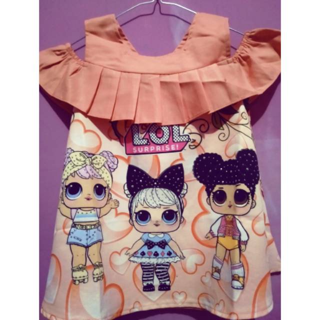 Drees anak/baju sabrina anak