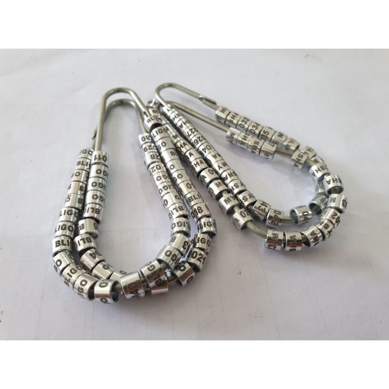 RING SILVER BUAT MURAI , PERKUTUT , LB , PUTER , DLL