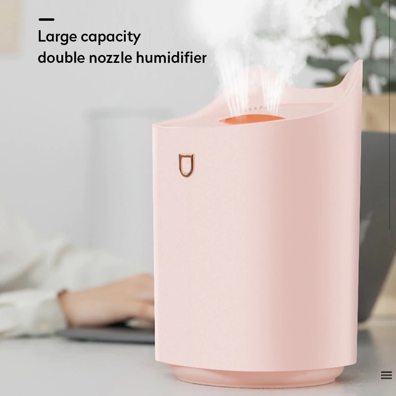 HUMIDIFIER ULTRASONIC AROMATHERAPHY OIL DIFFUSER DOUBLE SPRAY K7 3L