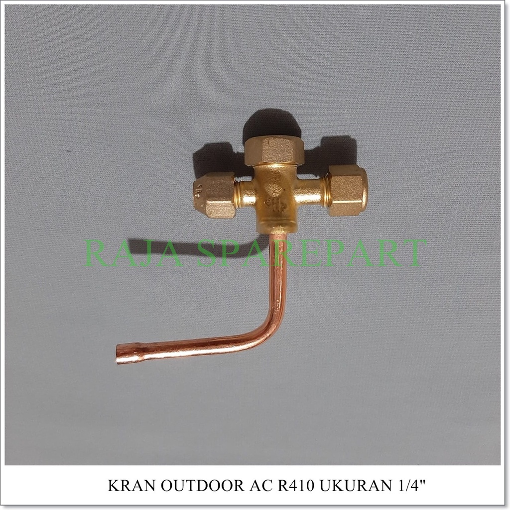 Kran Outdoor AC (Air Conditioner) R410 Ukuran 1/4&quot;