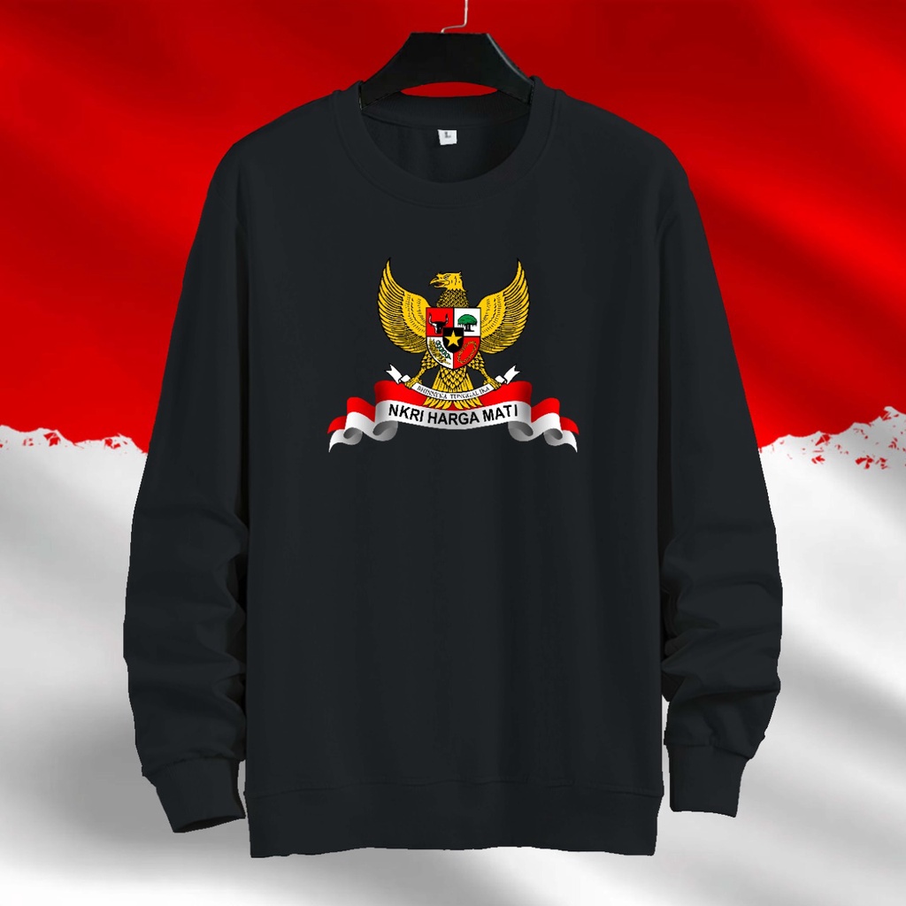 SWEATER UNISEX ( PRIA DAN WANITA ) SWEATER JUMBO, GARUDA NKRI 2