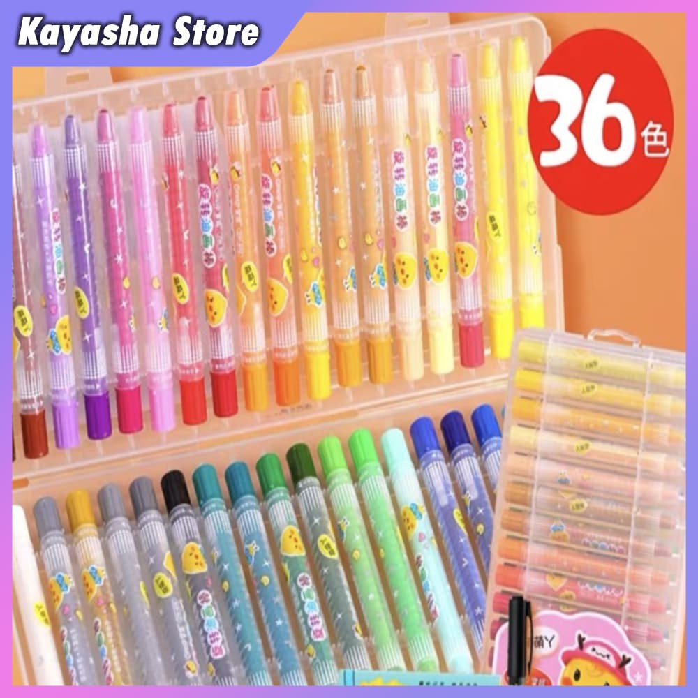 

KYS WASHABLE ROLLER OIL PASTELS WASHABLE CRAYON