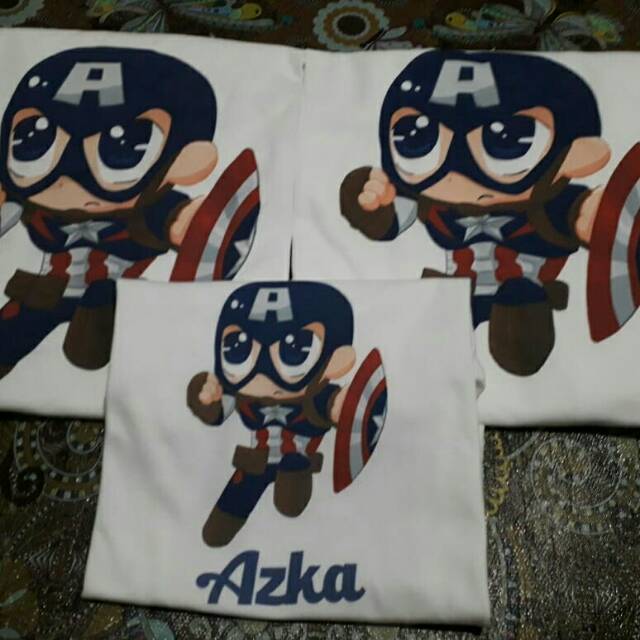 Kaos Avengers Ultah Anak | Kaos Tee | Kaos Couple Family | Kaos Anak