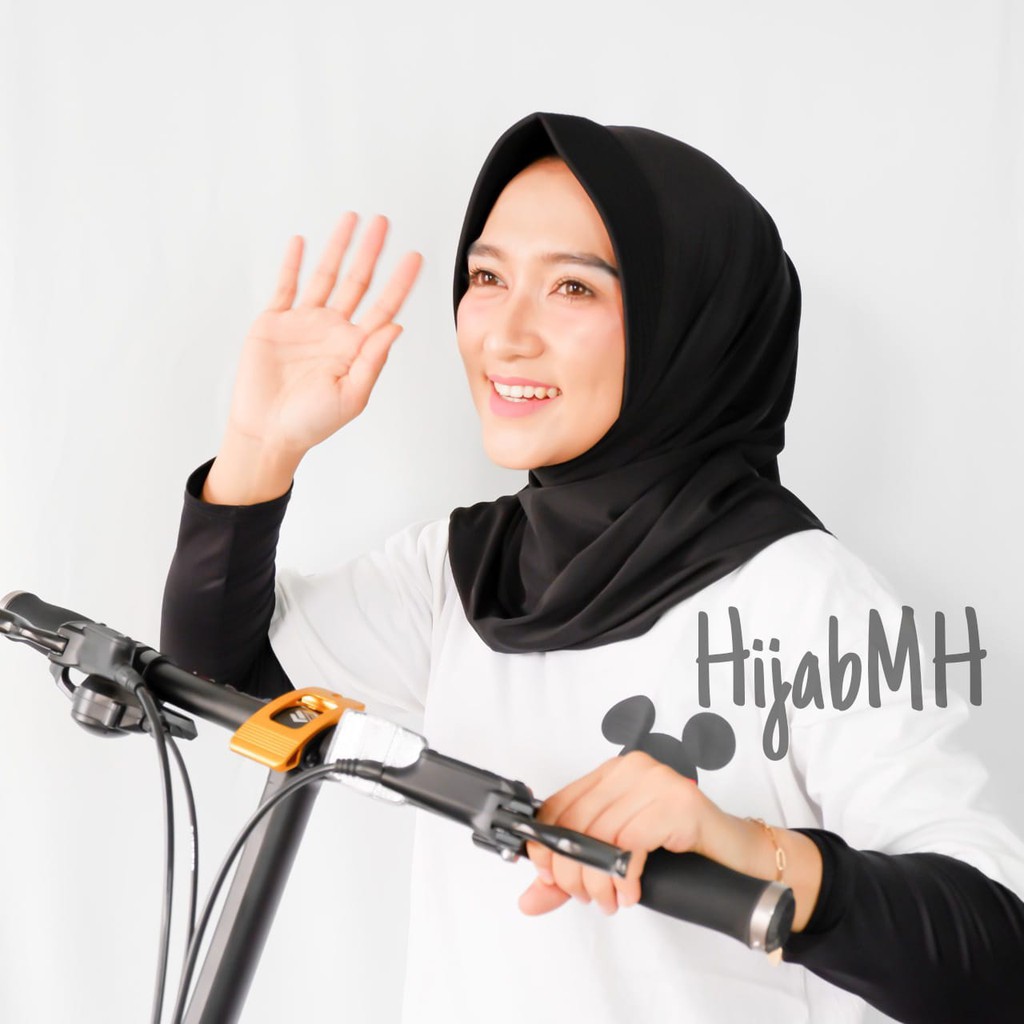 [PREMIUM] jilbab instan / jilbab sport / hijab olahraga / bahan jersey / tidak bikin geurah