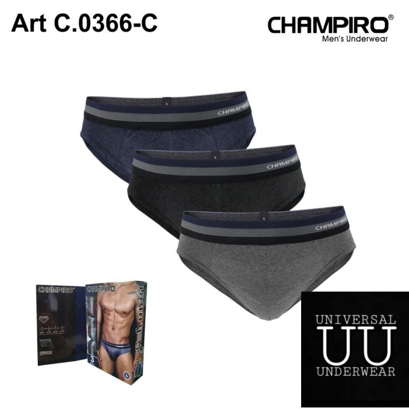 Pakaian Celana Dalam Pria Champiro Sempak Cowok Termurah Kode C.0366-C By Universal Underwear