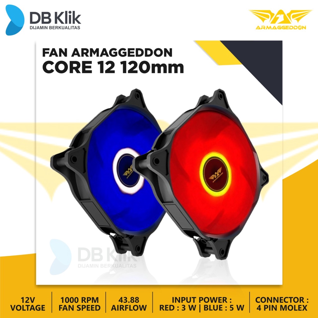 Fan Armaggeddon CORE 12 120mm - Armaggeddon CORE-12 12cm Fan PC