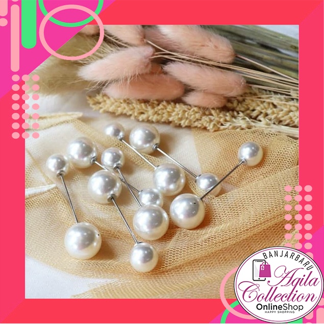 PENITI HIJAB TUSPIN TUSUK PENITI MUTIARA
