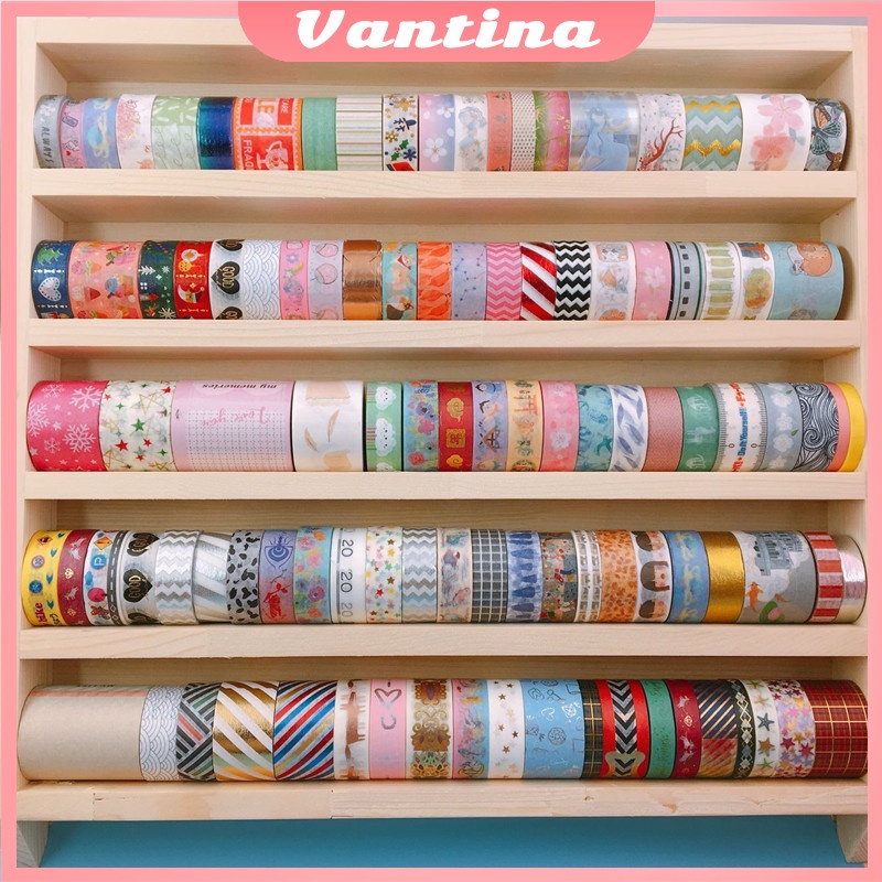 

10Pcs Kertas Washi Selotip Isolasi /Washi Masking Tape Motif Lucu