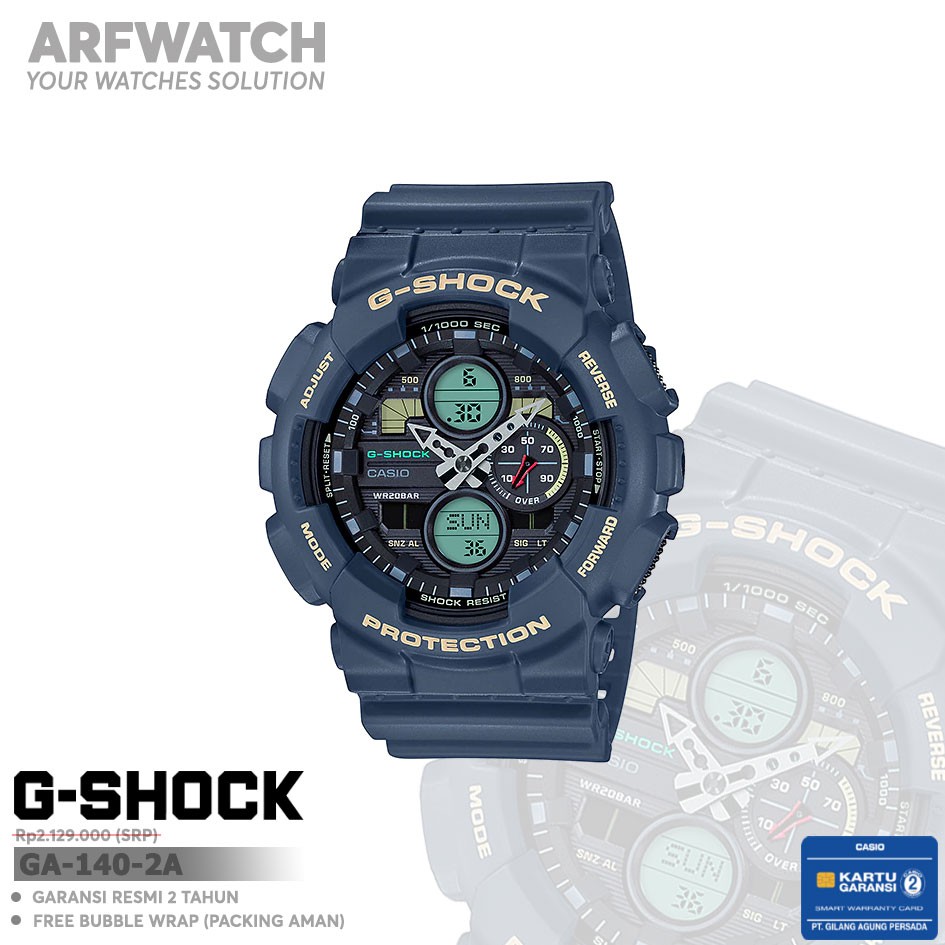 Casio G-Shock GA-140-2A / GA-140-2ADR Original