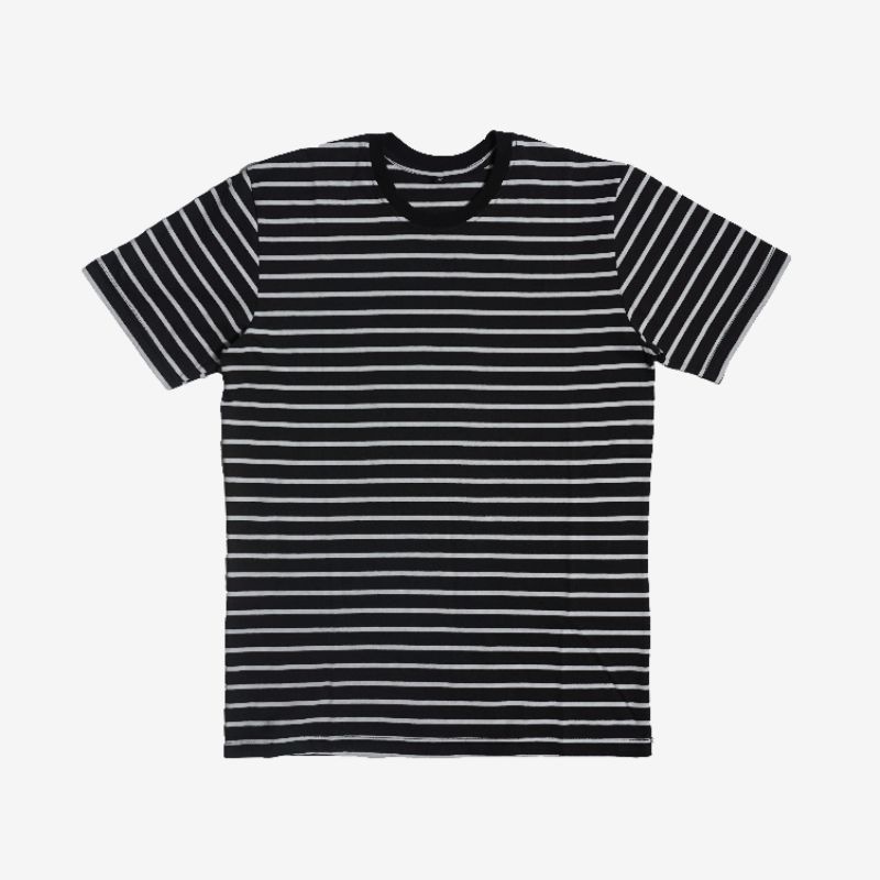 Kaos Salur Stripe Pria - T Shirt Stripe