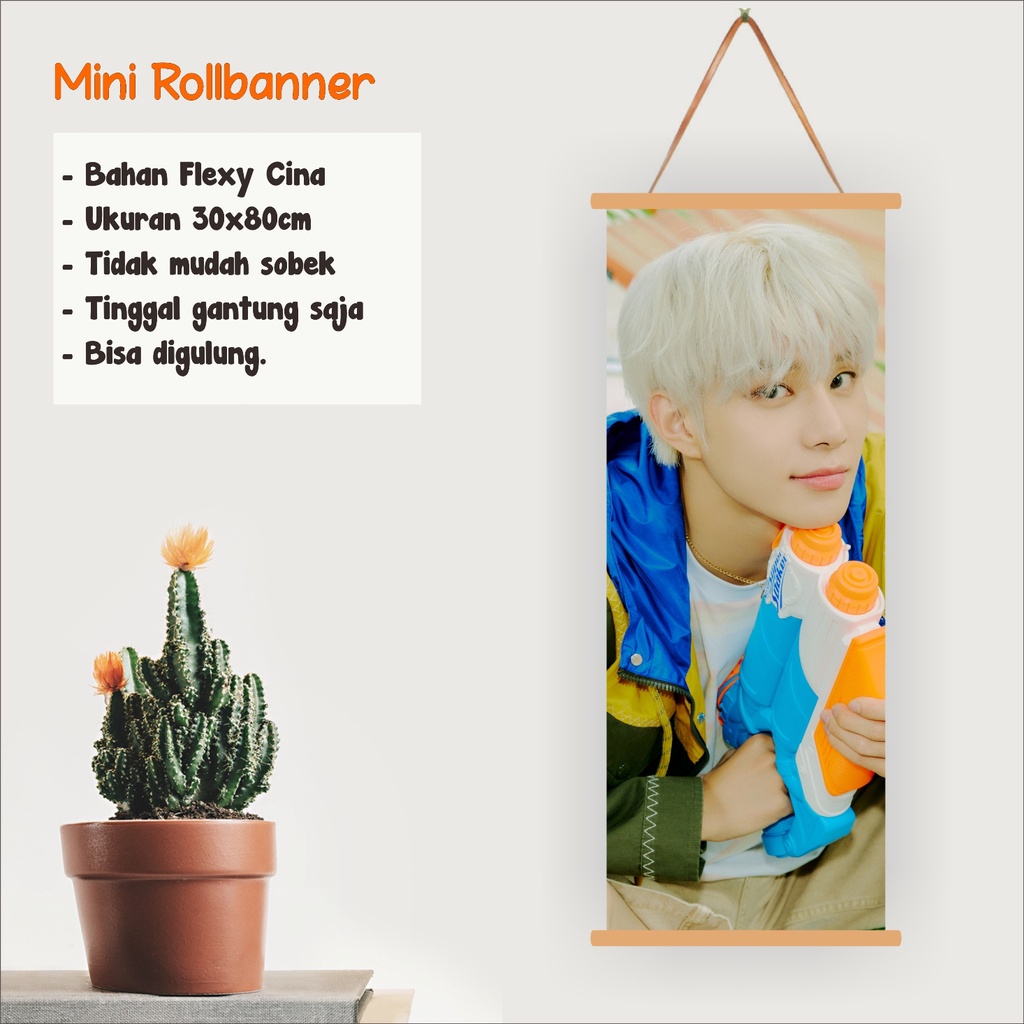 MINI ROLL BANNER NCT 127 JUNGWOO STICKER