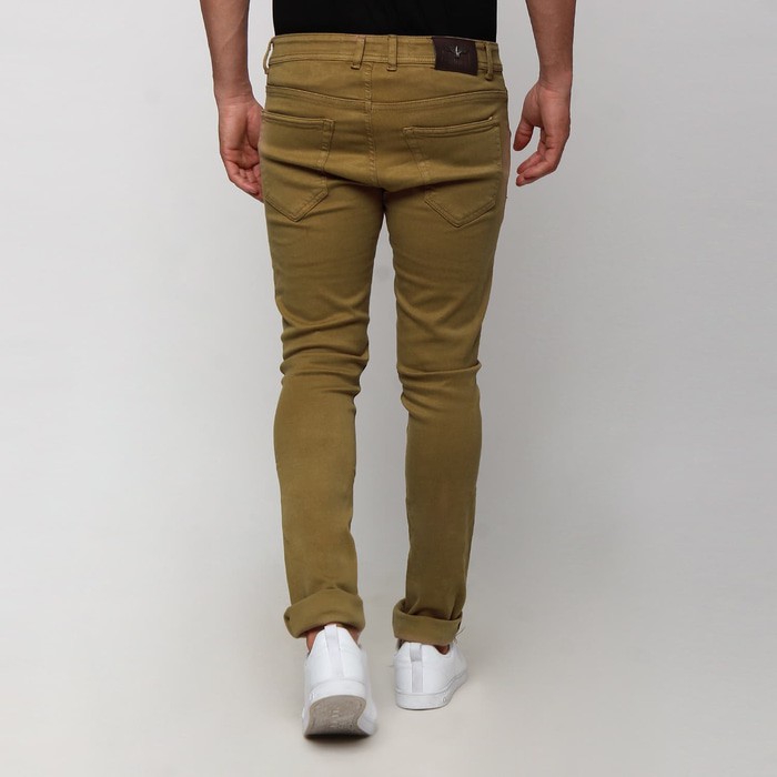 NEW ORIGINAL Boy London Celana Jeans Pria Original - Brown Slim Fit 007