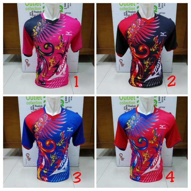 kaos volly mizuno