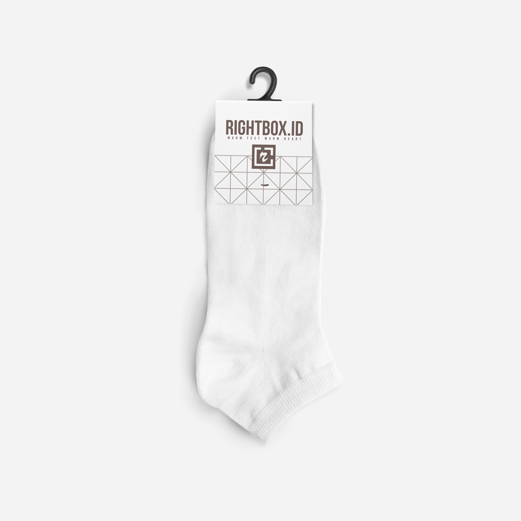 Kaos kaki Wanita, Rightbox Pendek Semata kaki-White