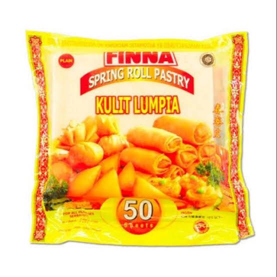 

Finna Spring Roll Pastry 250gr ( isi 50 pcs ) / Kulit Lumpia HALAL