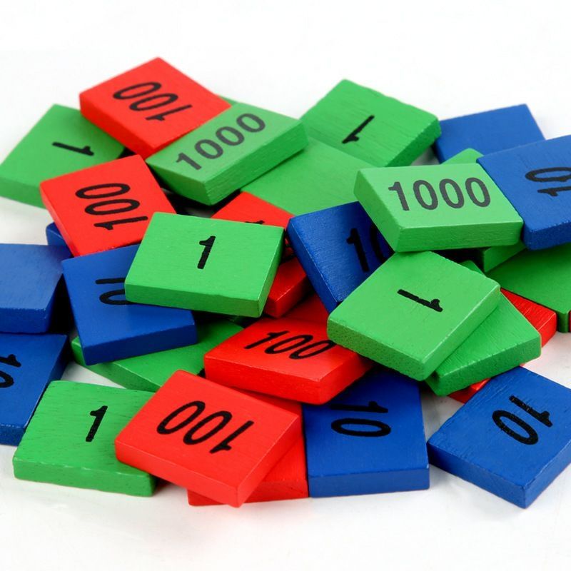 Mainan Montessori kayu APE Stamp game