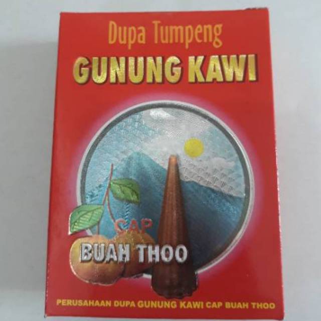 Dupa kerucut Gunung Kawi isi 9 dupa