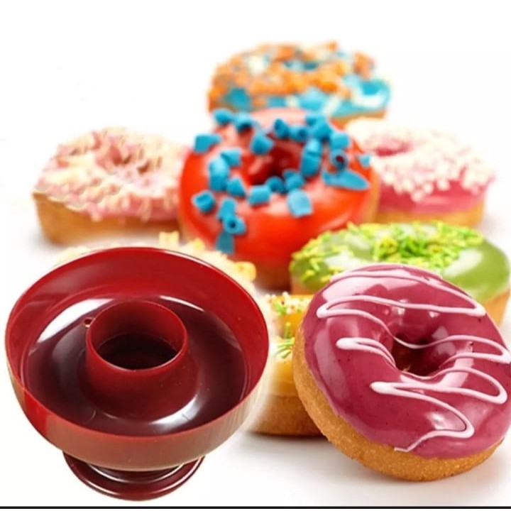 Cetakan Donat Bulat Bahan Plastik