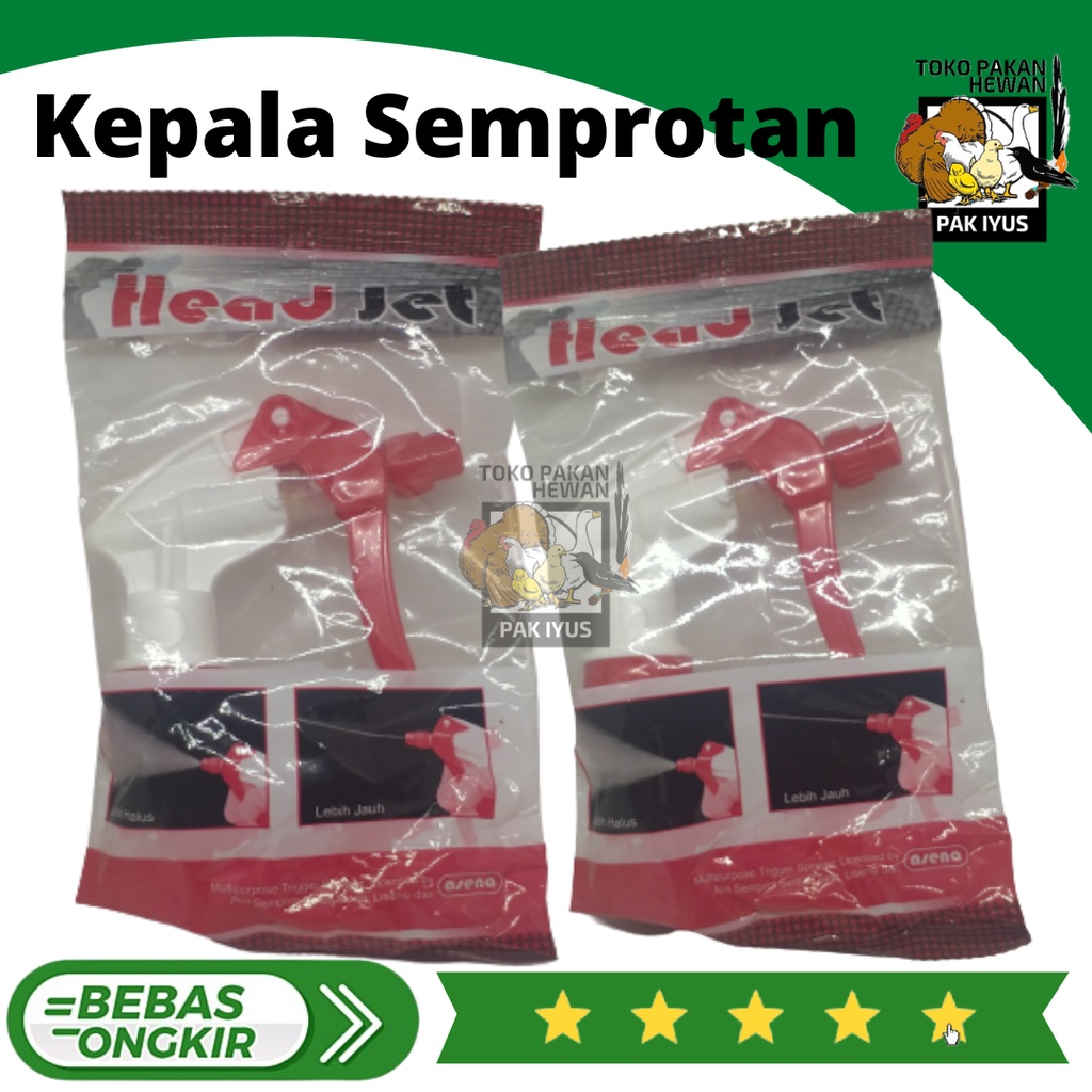 KEPALA SEMPROTAN MANDI BURUNG KECIL ATASAN TANPA TABUNG BOTOL NYA