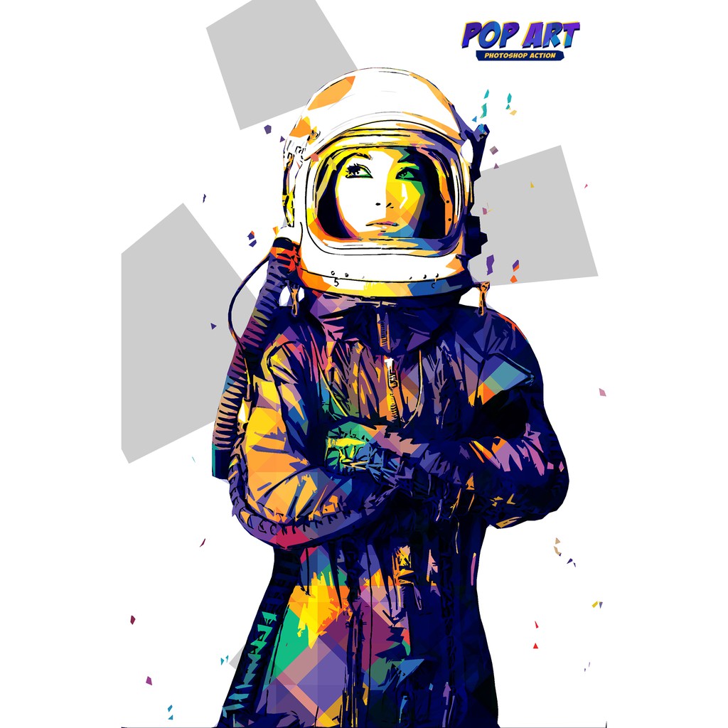 Pop Art Photoshop Action Photoshop