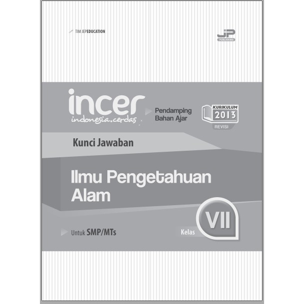 Buku Pendamping Incer Ipa Smp Kelas 7 Kunci Jawaban Shopee Indonesia