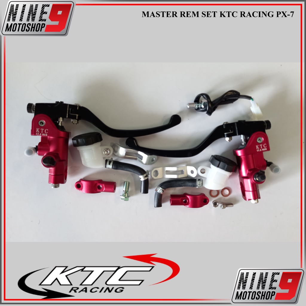 Master Rem Radial KTC Racing Set PX-7 Merah