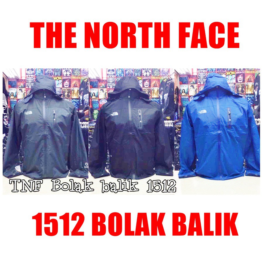 Jaket TNF Yoiko 1512 Bolak Balik Import