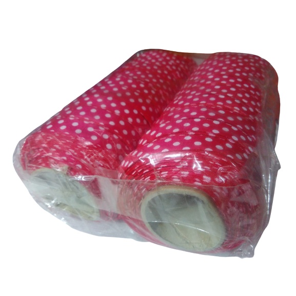

Pita Polkado Pink Fanta Ukuran 1/2inch / 1cm Per Roll