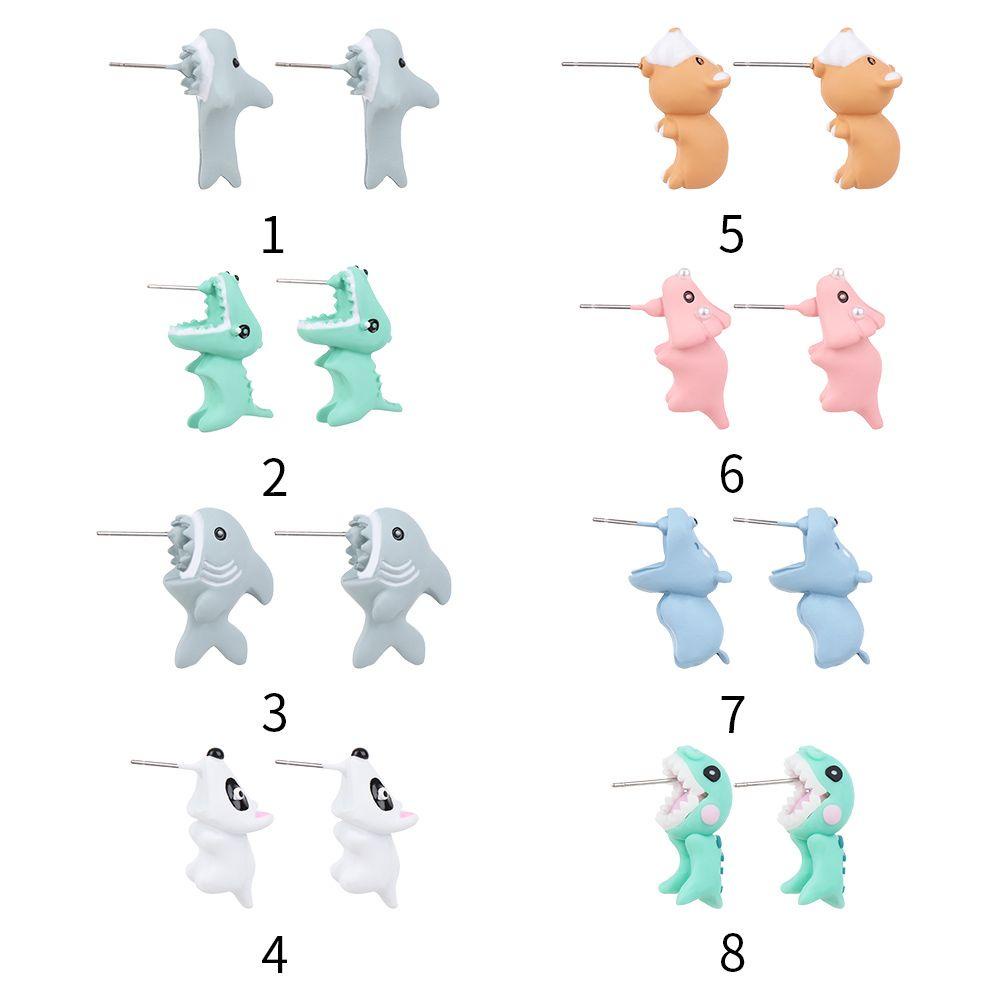 Lily Animal Bite Earring Fashion Perhiasan &amp; Aksesoris Handmade Stud Earrings