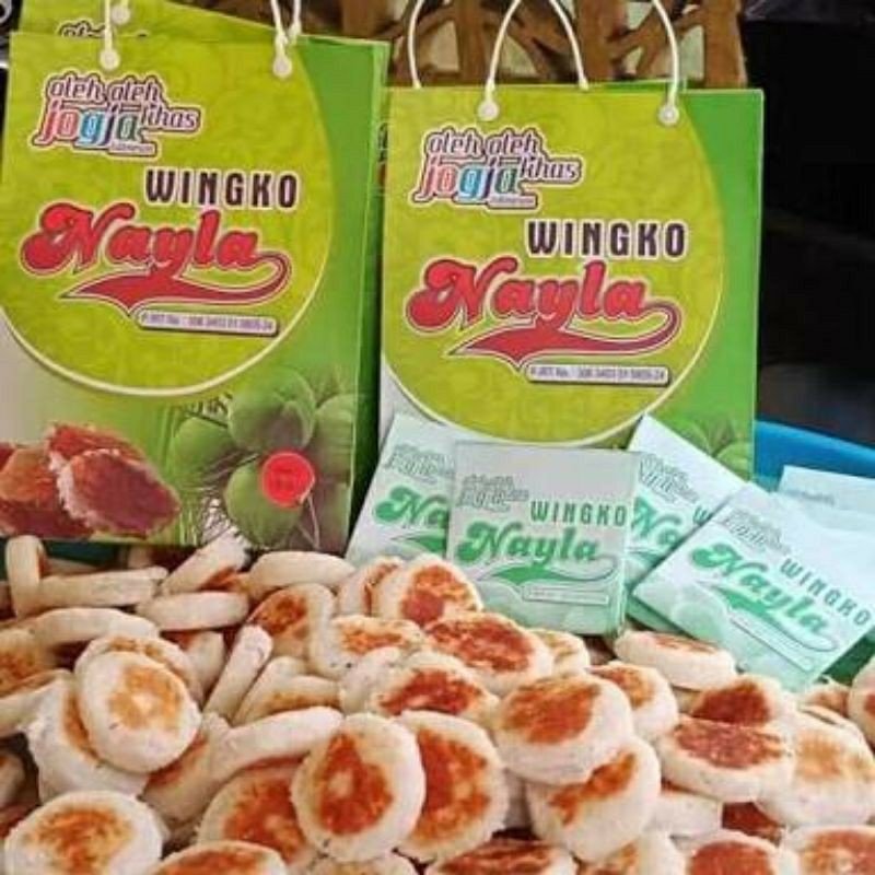 Wingko Babat Nayla isi 10 Oleh Oleh Khas Jogja minimal order 8 pack