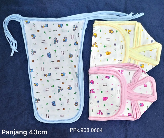 12 PCS Popok kain bayi /popok tali bayi / popok kain murah