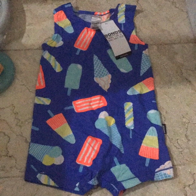 Bonds romper 18-24M