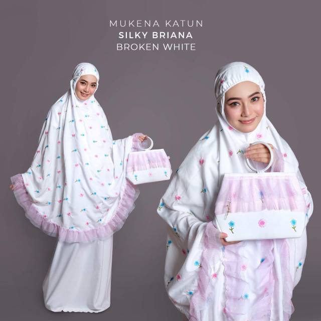MUKENA TELEKUNG RUKUH TASIKMALAYA KADO HANTARAN MAHAR KATUN SILKY BRIANNA PUSAT GROSIR TASIK MURAH