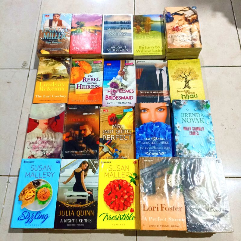 buku novel terjemah obral