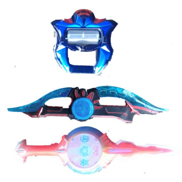 Set Senjata Ultraman Orb Excalibur Geat 3pcs