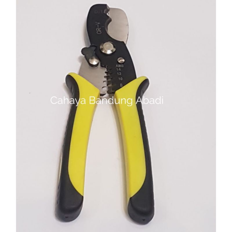 Gaxindo Tang Potong dan Kupas Kabel Multifungsi