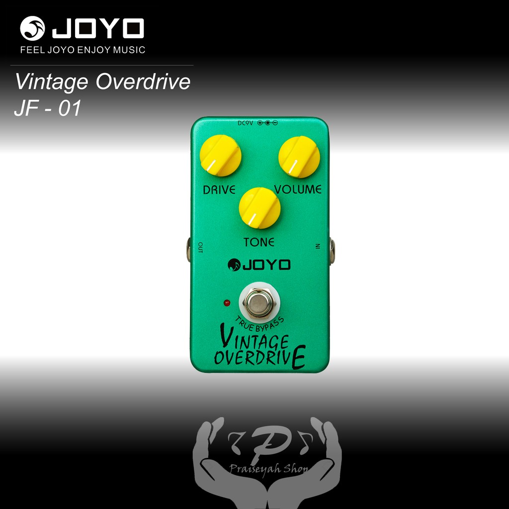 Joyo Vintage Overdrive Efek Gitar JF 01 Original Guitar Effect JF01