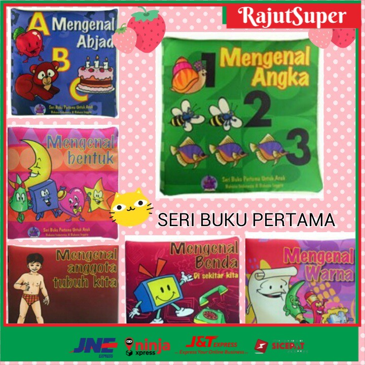 Mainan Edukasi Buku Bantal Softbook Edukatif