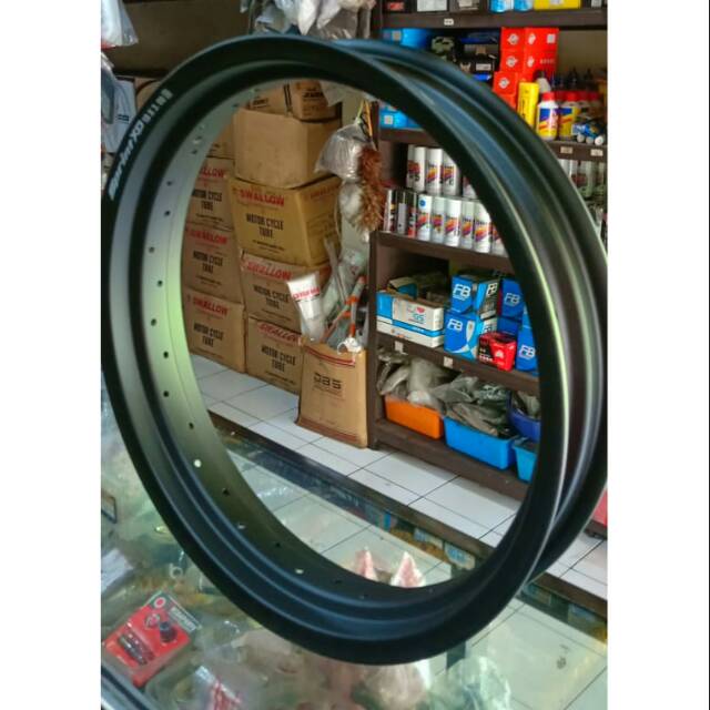 Velg Rossi Sprint XD 300-18 Hole 36 High Quality Black Doff