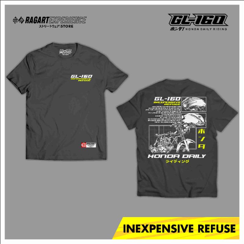 KAOS GL 160 INEXPENSIVE REFUSE (menolak murah)