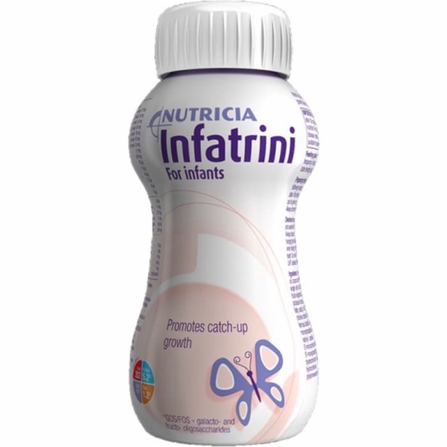 Nutricia infatrini cair siap minum 125 ml ( susu menaikkan berat badan usia 0-12 bulan )